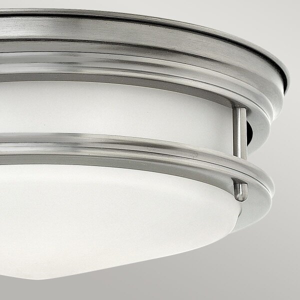 Quintiesse HADRIAN QN-HADRIAN-FS-AN-OPAL, plafonieră de exterior, 2xE27/40W/230V, IP44, crom