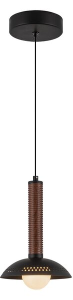 Lustră Pendul Elstead, Arden, reglabil, Negru, Camera de zi, Aluminiu, Modern