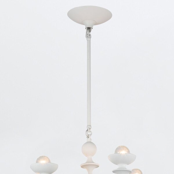 Quintiesse QN-CADENCE18-WHT - Candelabru cu tijă CADENCE 18xE14/40W/230V alb