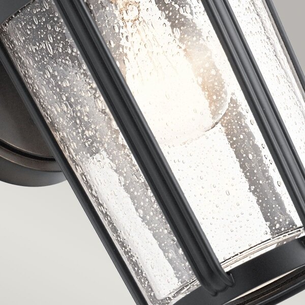 Quintiesse QN-FAIRFIELD-M-BK Lampă de exterior FAIRFIELD M 1xE27/60W/230V IP44 neagră
