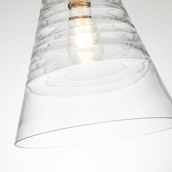 Quintiesse QN-ELMORE-P-BBS - Lustru ELMORE suspendat pe lanț 1xE27/60W/230V, auriu