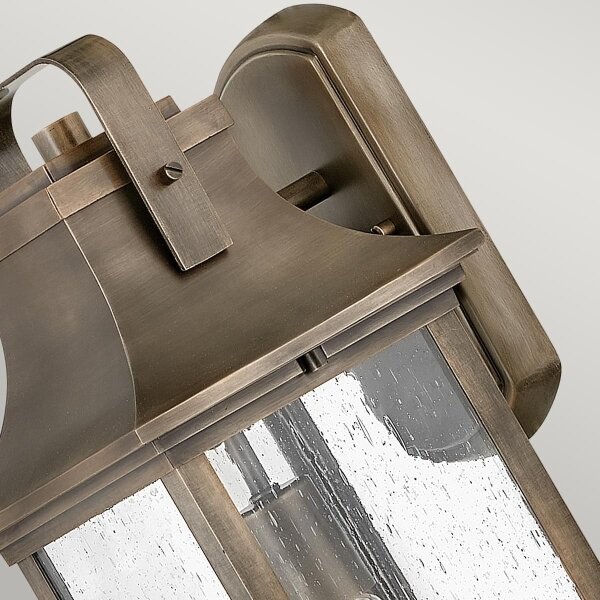Quintiesse QN-GRANT-M-BU – aplică de perete pentru exterior GRANT M, 1xE27/60W/230V, IP44, bronz