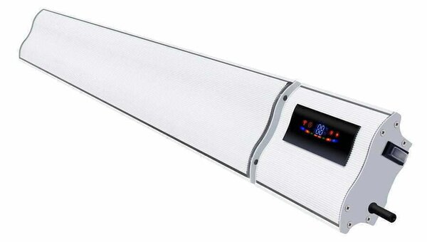 1800W si 900W ElectricSun alb, panou radiant de tavan sau perete, incalzitor electric cu termostat cu Wi-Fi si APP internet TUYA, 120x15 cm
