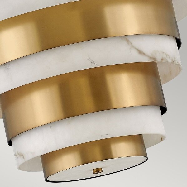 Candelabru cu tijă ECHELON 8xE14/40W/230V, auriu - Quintiesse QN-ECHELON-8P