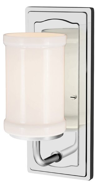 Lampă de perete KICHLER, Vetivene, Crom, Baie, Metal
