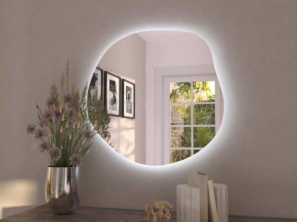Oglindă LED organică cu iluminare A34