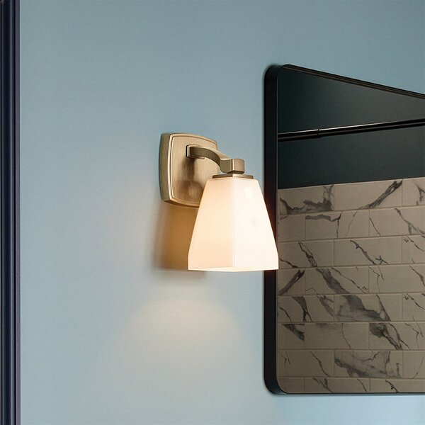 Lampă de perete KICHLER, Marant, Bronz / Alamă Veche, Baie, Metal, Modern