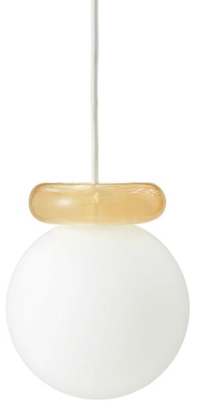 Lustră Pendul Normann Copenhagen, Hinx, reglabil, Bej, Bucătărie, Sticlă, Design