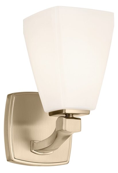 Lampă de perete KICHLER, Marant, Bronz / Alamă Veche, Baie, Metal, Modern