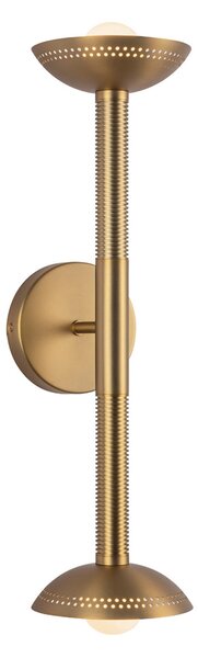 Lampă de perete Elstead, Arden, reglabil, Auriu / Alamă, Camera de zi, Aluminiu, Modern