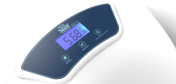 Cadita 3 in 1 cu termometru si cantar Aquascale V3