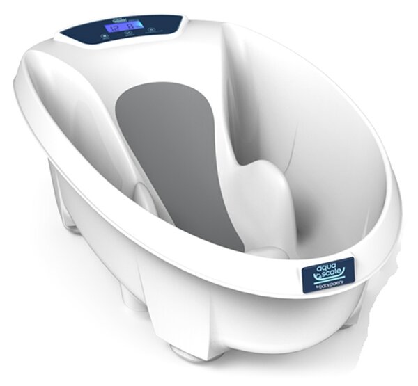 Cadita 3 in 1 cu termometru si cantar Aquascale V3