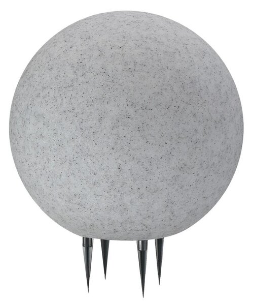 Lampă de exterior ARGENTO 1xE27/15W/230V d. 30 cm IP65 gri