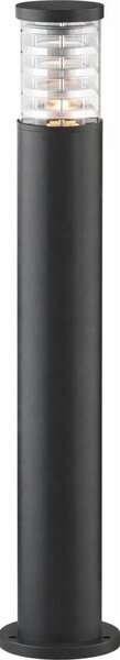 Ideal Lux - Lampă de exterior TRONCO 1xE27/42W/230V 80 cm IP65 neagră