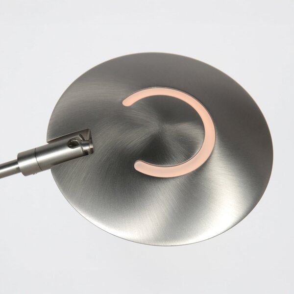 Steinhauer Lampă de birou cu LED Zenith 2, oțel, CCT, telecomandă, reglabil, Metalic, Studiu / Birou, Metal, Modern