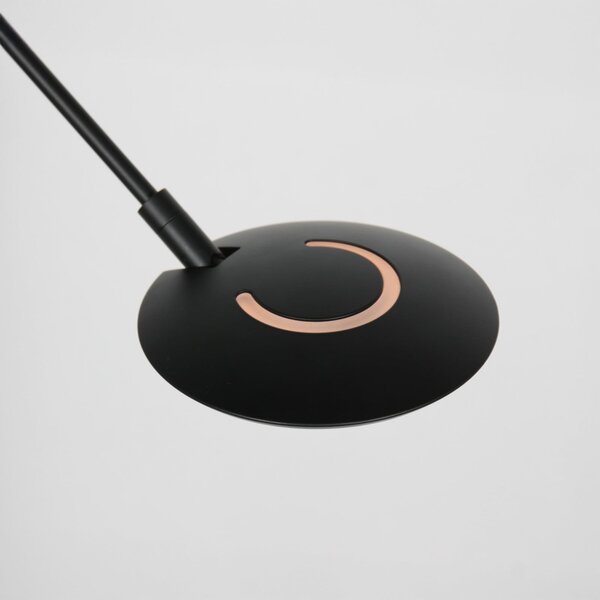 Steinhauer Aplică de perete cu LED Zenith 2 braț negru, CCT, metal, priză, reglabil, Negru, Camera de zi / sufragerie, Metal, Modern
