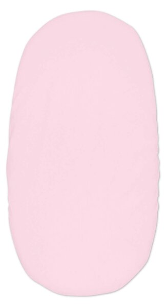 Set 2 cearceafuri din bumbac cu elastic roata pentru landou sau cosulet de rachita Kidizi Fairy Clouds