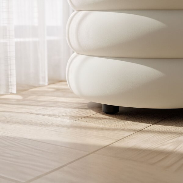 Taburete Pufikko (crem). Promo -15%. 1152161