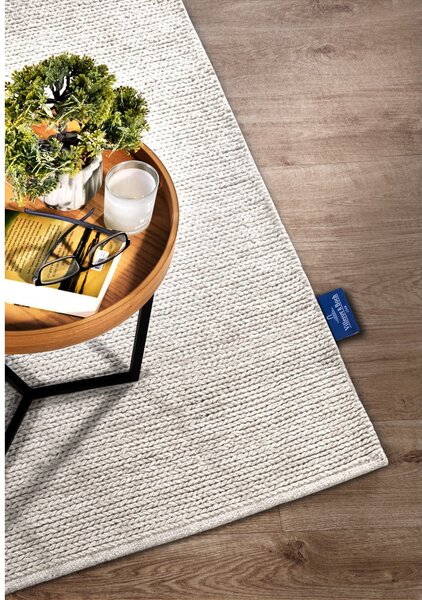 Covor alb țesut manual din lână 80x150 cm Francois – Villeroy&Boch