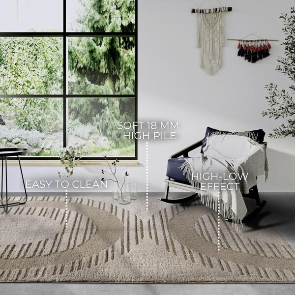 Covor bej 120x170 cm Bartoux Beige – Elle Decoration