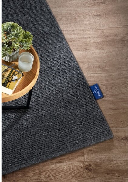 Covor gri închis țesut manual din lână 60x90 cm Francois – Villeroy&Boch