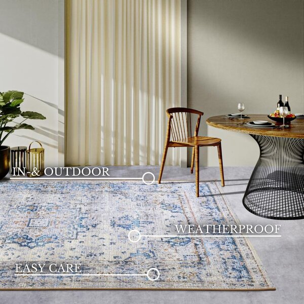 Covor de exterior albastru deschis 120x180 cm Rene – Villeroy&Boch