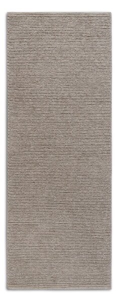 Covor tip traversă maro deschis țesut manual din lână 80x200 cm Francois – Villeroy&Boch