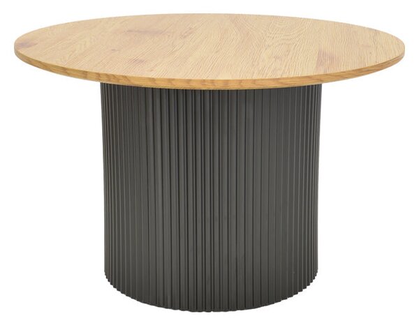 Masuta de cafea Dovel, MDF si metal, D70x45 cm
