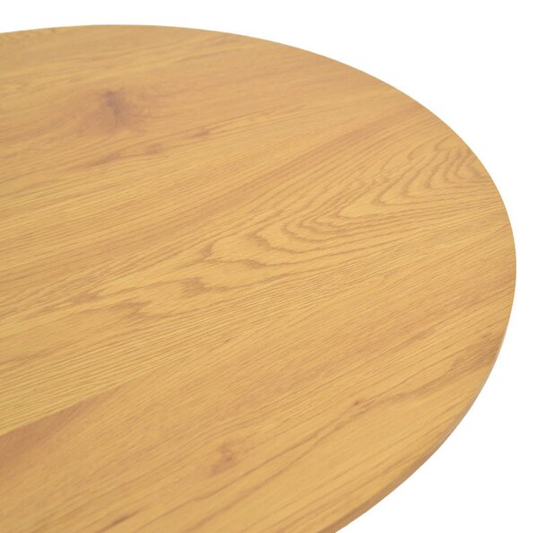 Masuta de cafea Dovel, MDF si metal, D70x45 cm