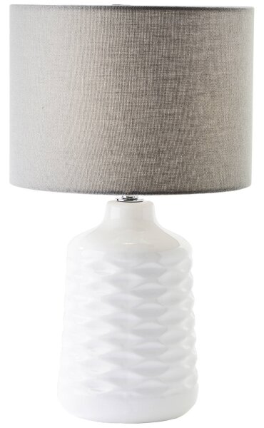 Brilliant - Lampă de masă ILYSA 1xE14/40W/230V alb/gri