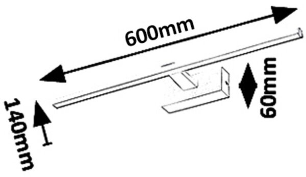 Rabalux 1449 - Aplică tablou ALBINA LED OSCAR LED/12W/230V