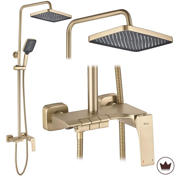 Set dus PREMIUM REA JOE Brush Gold