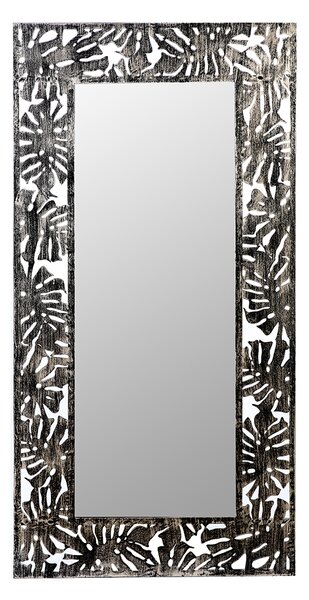 Oglinda FLORA, metal sticla, 120x60 cm