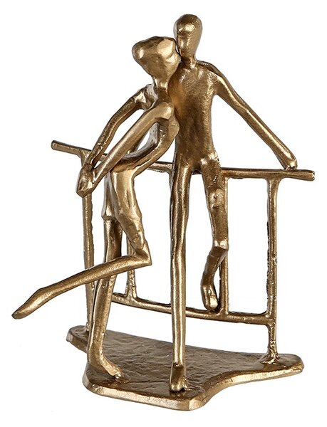 Figurina ROMANCE, metal, 17X13X10 cm
