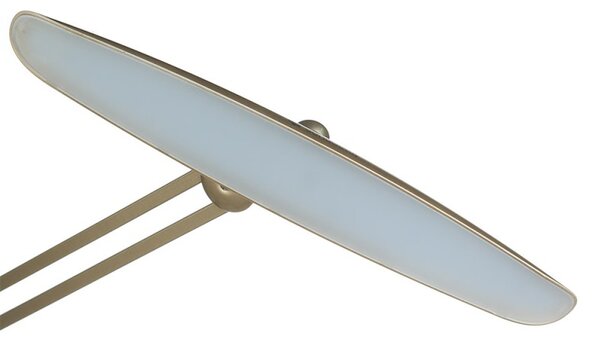 Lampa LED reglabila, 24W, culoare lumina 5600K-6000K, 550lm-2200lm, aurie