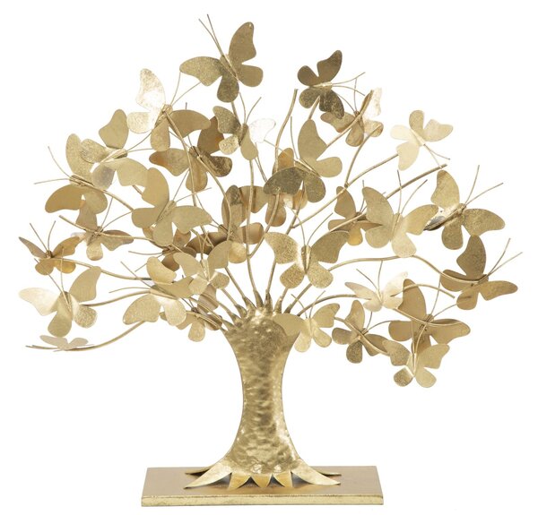 Decoratiune TREE OF LIFE W BUTTERFLY GLAM 63X13,5X60