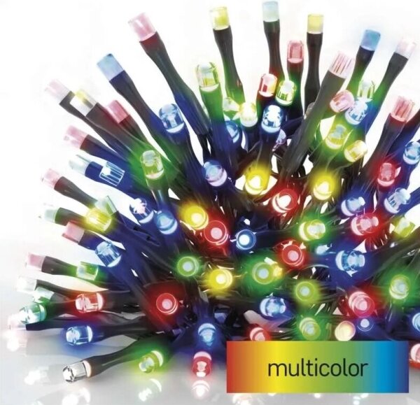 Instalație LED de Crăciun de exterior 50xLED/5m IP44 multicolor
