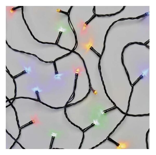 Instalație LED de Crăciun de exterior 50xLED/5m IP44 multicolor