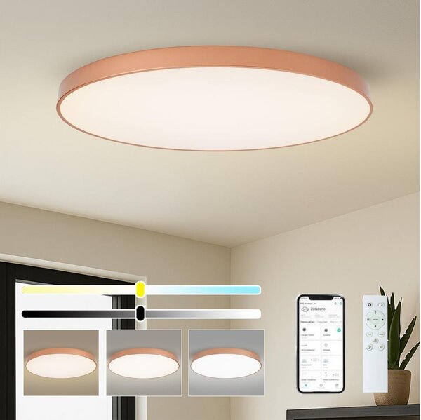 BRILAGI-LED Corp de iluminat cu dimmer POOL SMART LED/180W/230V 120 cm Wi-Fi Tuya bronz+telecomandă