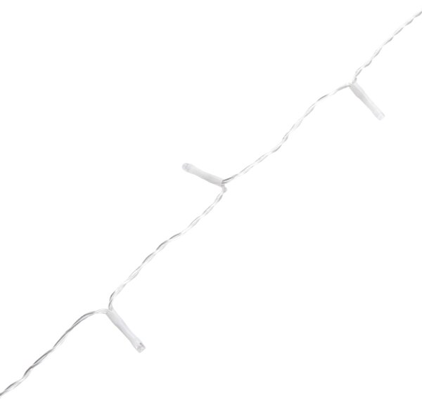 Aigostar - Ghirlandă LED de exterior pentru Crăciun 100xLED/8 funcții 5,3m IP44 alb rece