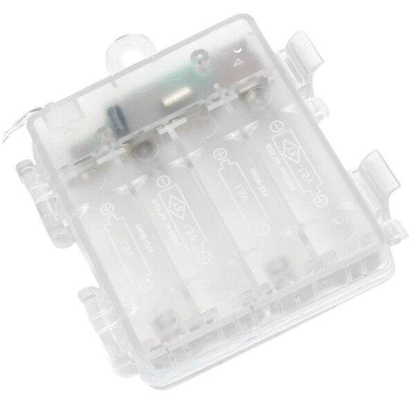 Aigostar -LED Instalație luminoasă de exterior pentru Crăciun 100xLED/7 funcții 4xAA 10,3m IP44 multicoloră