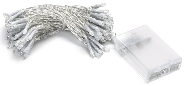 Aigostar - Ghirlandă LED de Crăciun 100xLED/3xAA 10,3m alb rece