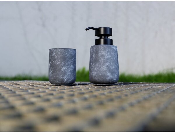 Dozator de săpun lichid gri din ceramică 400 ml Sacile – Wenko