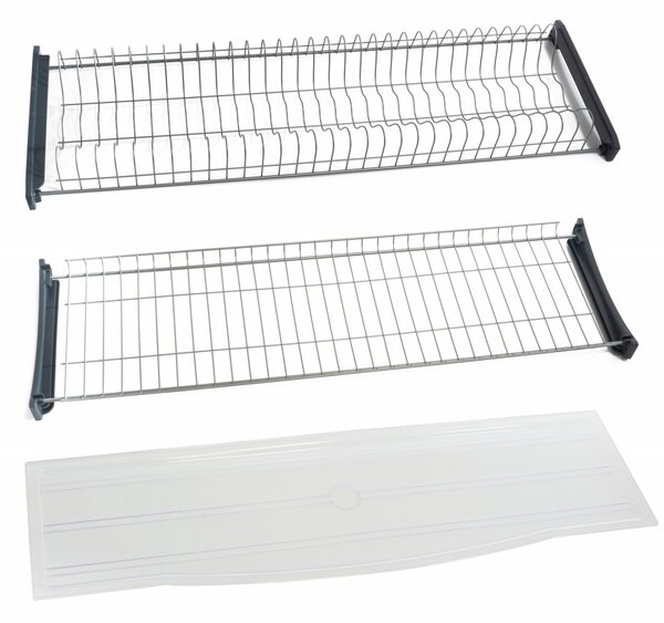 Scurgator /picurator vase pentru corp de de 450 | 600 | 700 | 800 | 900 mm , otel/plastic gri