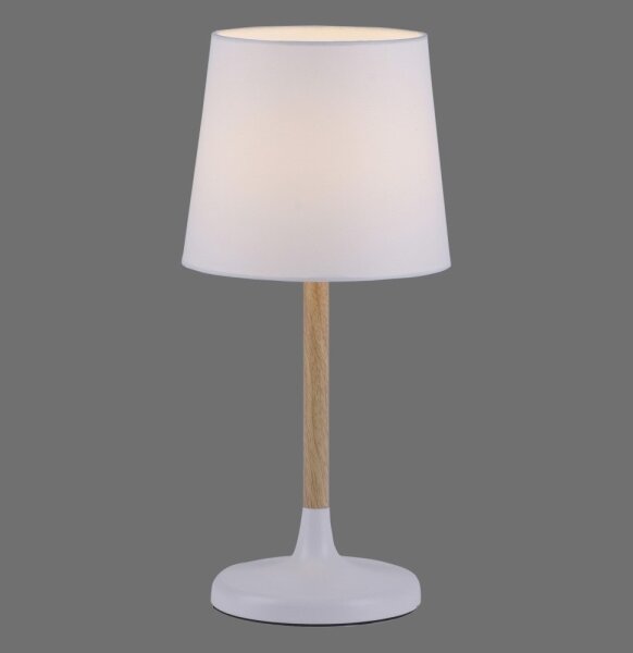Lampă de masă NIMA 1xE14/40W/230V albă Leuchten Direkt 14423-16