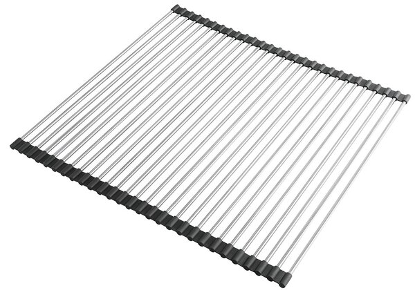 Scurgator rollup din inox, 468x444x10 mm