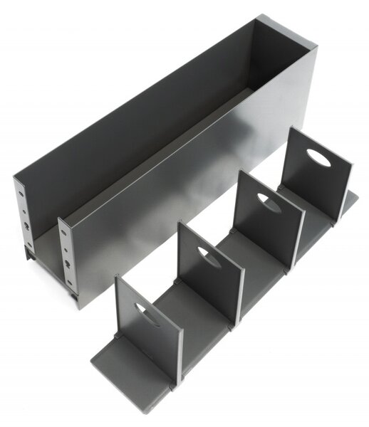 Set 4 separatoare inferioare cos jolly Preciso pentru corp de 150 | 200 mm, finisaj antracit