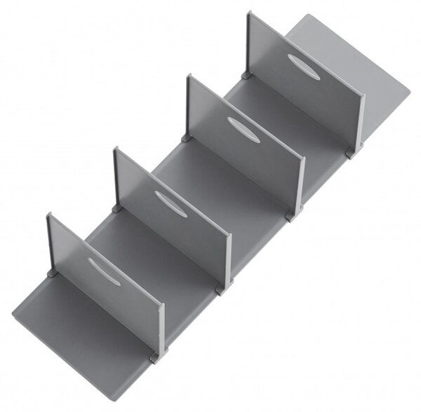 Set 4 separatoare inferioare cos jolly Preciso pentru corp de 150 | 200 mm, finisaj antracit