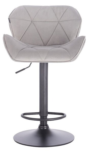 HR111W Scaun Catifea Verde Velur cu Bază Neagra