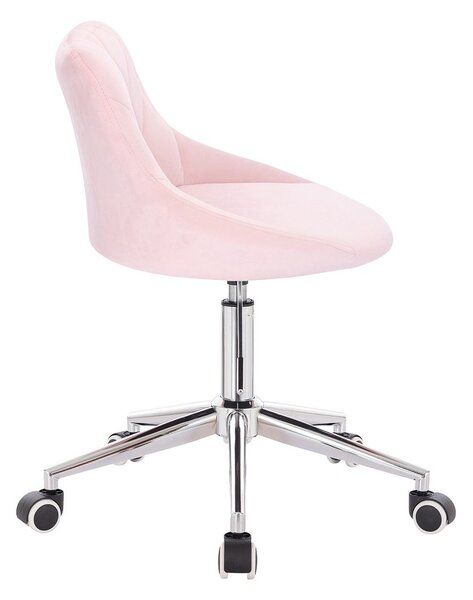 HR1054K Scaun Roz Catifea